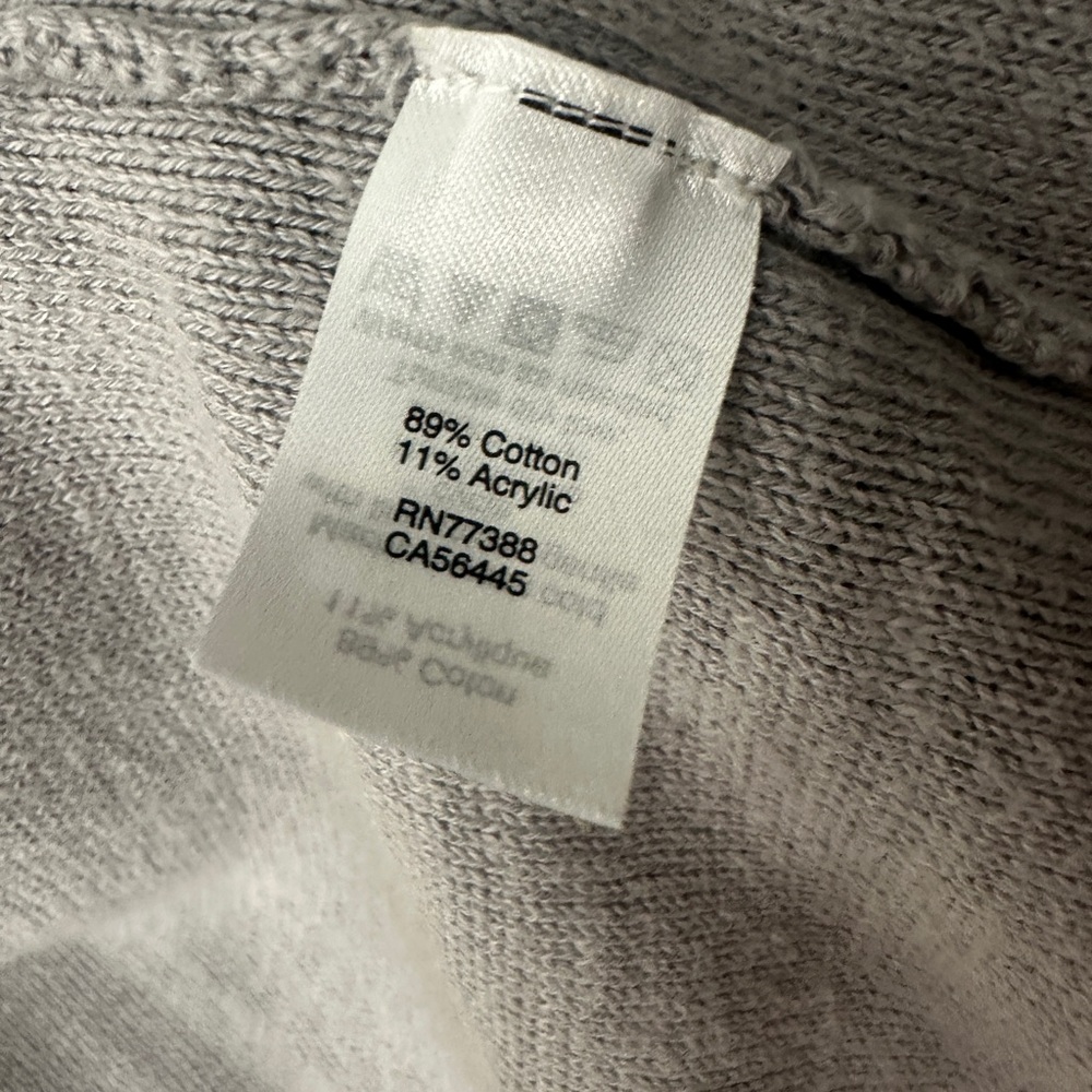 J Crew Gray Tuered ruffle sleeve cardigan sweater XS - Picture 5 of 6